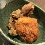 雫庵 - 三島オコゼの唐揚げ