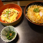 すし丸本店 - 松山鮓と素麺のセット1400円