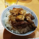 rikimaru - 焼鳥丼　作りました(2018.10.01)