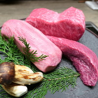 USHIGORO S. GINZA - 怒涛の見せ肉、神戸牛タンとはらみ、そして松茸
