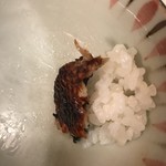 和食 かとう - 金目鯛西京焼御膳＠２５００円。最後の一口（笑）。
このために、皮を最後まで我慢しました（爆笑）。
