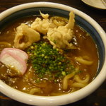 カレーうどん（かしわ天2入り）　美味ぇ～～～！Jazzｋｅｉｒｉｎ以来の感動有難うございます！