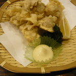 手打うどん すみた - かしわ天