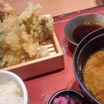 まるさ水産 - 天ぷら定食