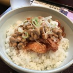 納豆工房せんだい屋 - 納豆豚キムチ丼！