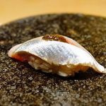 くろ﨑 - サンマ 肝醬油で