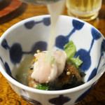 Onigiri rice ball soup chazuke