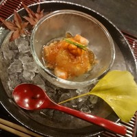 肉匠なか田 本店 - 玉子豆腐ウニソースのせ