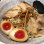 麺屋わっしょい - 豚骨黒カレーつけ麺（￥850）