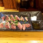 Aoki Ya - 白レバーのたたき。