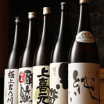Koshitsu Izakaya Shidare - 厳選された日本酒、焼酎、ワインはいかがですか？