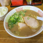 西谷家 - 「ラーメン」（630円）。今回は「C定食」（+320円）をいただきました。