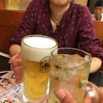 海鮮料理 吾作どん  - H.30.9.24.夜 ハイボール vs 生ビール de 乾杯♪