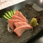 海鮮料理 吾作どん  - H.30.9.24.夜 本鮪とろ造り 特価539円税別