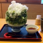 しもきた茶苑大山 - 抹茶あずき700円