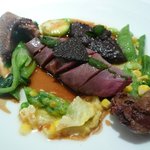 レストラン コバヤシ - フランス　ラカン産ピジョン１羽丸ごとロースト