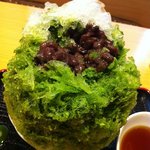 しもきた茶苑大山 - 抹茶あずき700円
