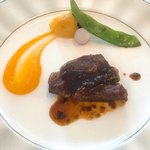 三笠会館 - お肉も柔らかい
ソースがとても美味しいです☆