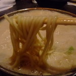 Gyu Umotsu Nabe Semmon Ten Tamaki - チャンポン麺を加えて腹ごしらえ。