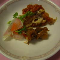 赤坂 四川飯店 - 前菜３種盛り（お取り分け）