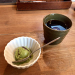 臥薪 - 宇治抹茶アイス&ホットコーヒー