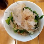 らーめん森や。 - つるむらさきのおかか醤油