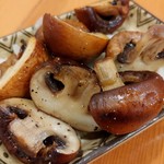 らーめん森や。 - ブラウンマッシュのソテー!?