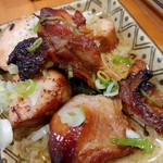 らーめん森や。 - 鶏チャーシューのゆずこしょう焼き