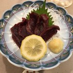 函館あかちょうちん - 生ミンククジラ刺