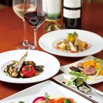 シュハリ・テンマ - ９・１０月限定のタパスセット！３種小皿と１ドリンクがついて　　\1,000！