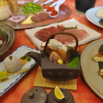 ホテルさわや - 2017年忘年会コース料理１
