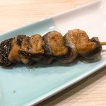 くりや - ウナギの串焼き