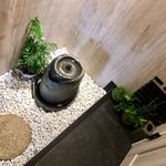 モンブランスタイル - お化粧室前も凝った造り