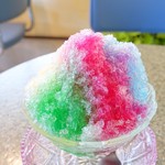 カフェ・ラパン - 2018年7月　レインボーフラッペ【450円】