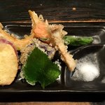 山元麺蔵 - 旬野菜の天婦羅