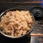 山元麺蔵 - 炊き込みご飯
