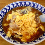 奥州屋 - 木クラゲと卵と豚肉の炒めラーメン（'06訪問）