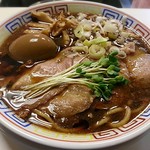 サバ６製麺所 - 【サバ醤油そば + 味玉】￥700 + ￥100