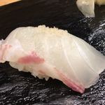 晶 - 1貫目は愛媛産の真鯛