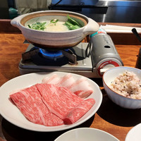 しゃぶしゃぶKINTAN 表参道店 - KINTAN しゃぶしゃぶセット ￥1,280（税込）