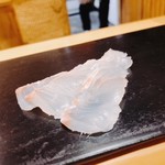 鮨 はしもと - 2018.8.  鮃