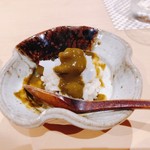 鮨 はしもと - 2018.8.  白烏賊 肝ソース