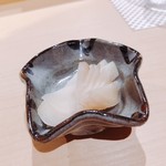 鮨 はしもと - 2018.8.  ガリ