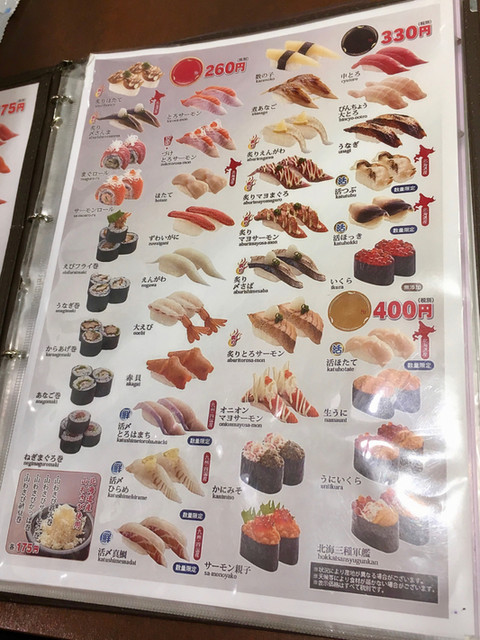 メニュー写真 ちょいす 室蘭中央店 室蘭 回転寿司 食べログ