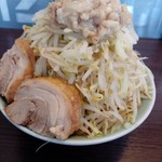 かじろうramen7 - ラーメン小、野菜、あぶらマシマシ