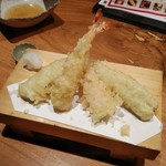 海鮮天ぷら三種盛り