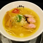 伊駄天 - 鴨とトリュフのらー麺(塩)