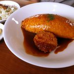 洋食よだれ道 - Cランチ（オムライス）