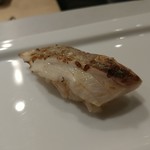 炙り寿司 朱雀 - しまあじ（炙り）