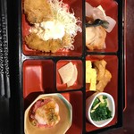 Shunsai Komame - 小豆弁当　850円　ご飯と味噌汁付き